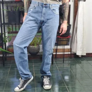 Vintage Levi's 505 Orange Tab Straight Leg Jeans 40 x 32