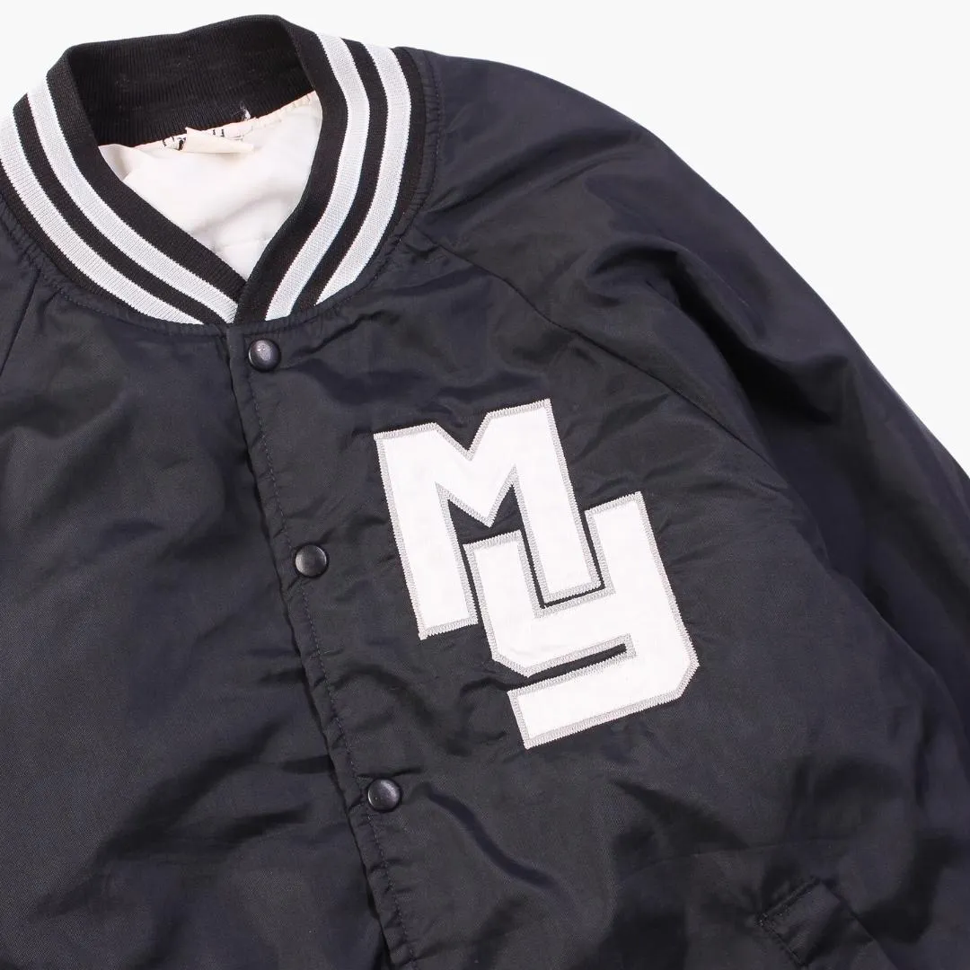 Vintage 'MY 29' Satin Bomber Jacket