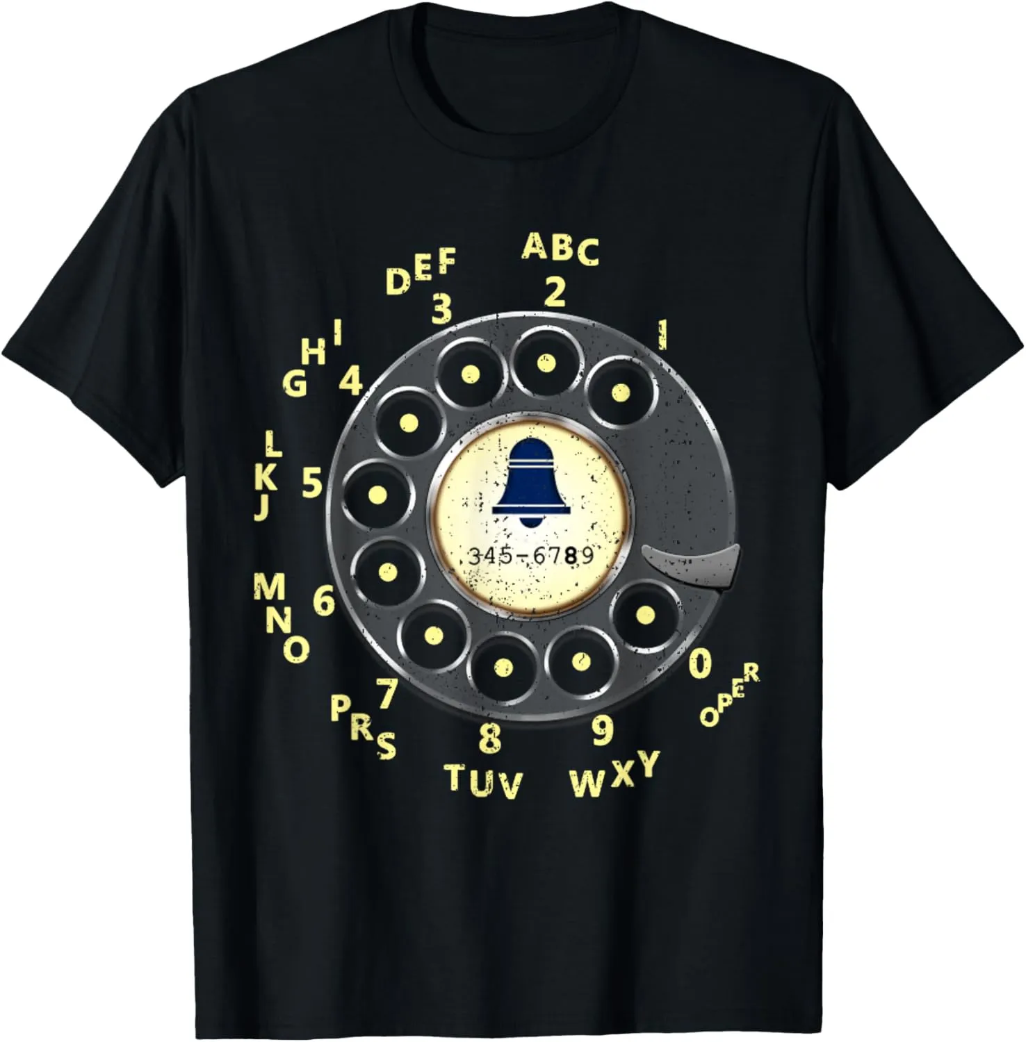 Vintage Retro Rotary Dial Telephone T-Shirt