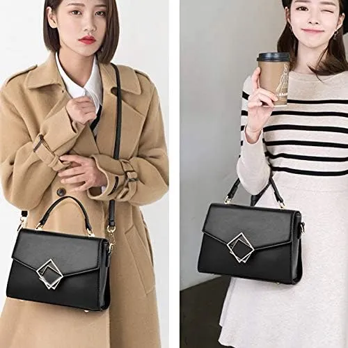 Women's Fashion Shoulder Leather Small Crossbody Simple Beautiful Tote Bag
