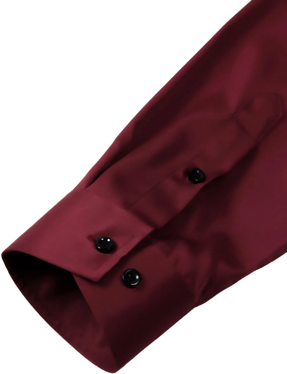 ZEROYAA Men's Long Sleeve Dress Shirt Modern Slim Fit Wrinkle-Free Casual Business Button Up Shirts
